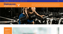 Desktop Screenshot of dainavossportoklubas.lt
